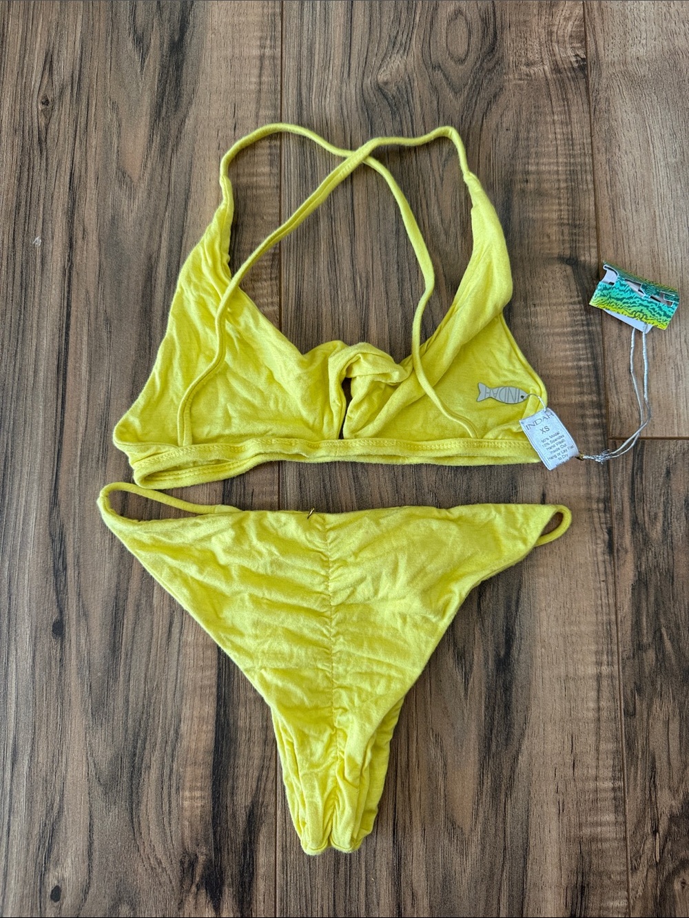 Indah Intimate Set - Yellow - Picture 2 of 2